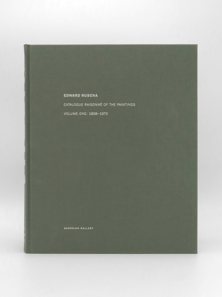 Edward Ruscha, Catalogue Raisonne Volume 1