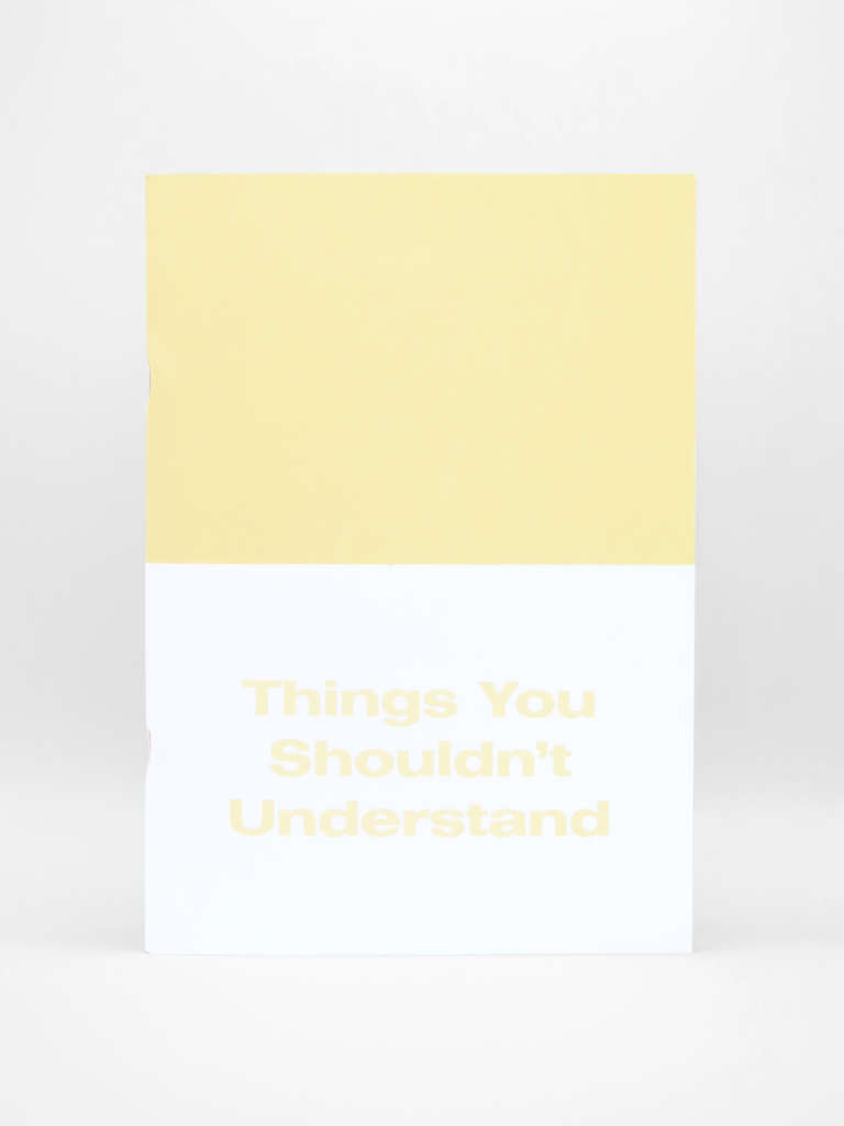 Michael Williams, Things You Shouldn't Understand