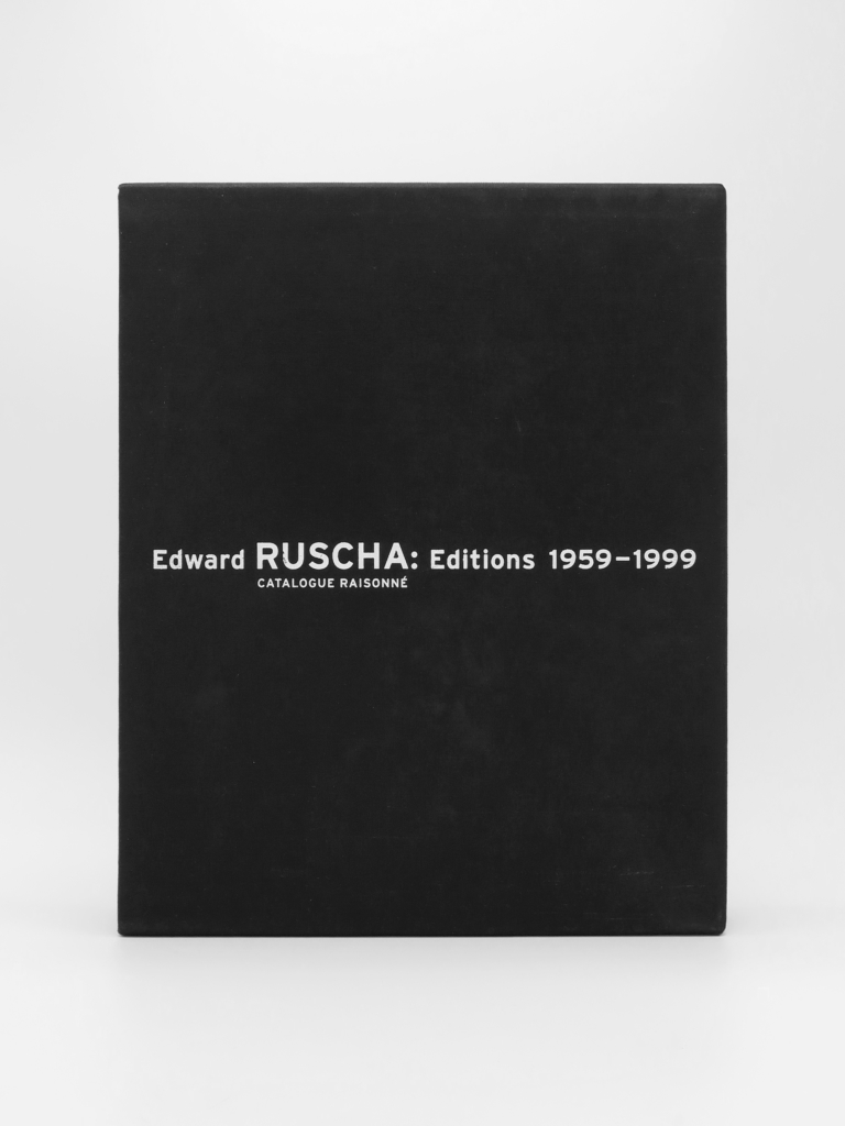 Edward Ruscha, Editions 1959-1999 Catalogue Raisonné