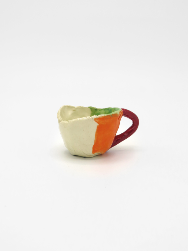 Peter Shire, Pinch pot (colorblock)