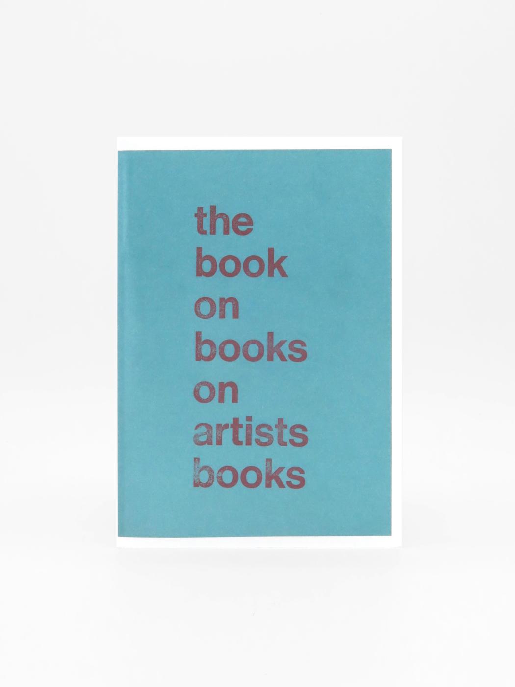 Arnaud Desjardin, The Book on Books on Artist Books