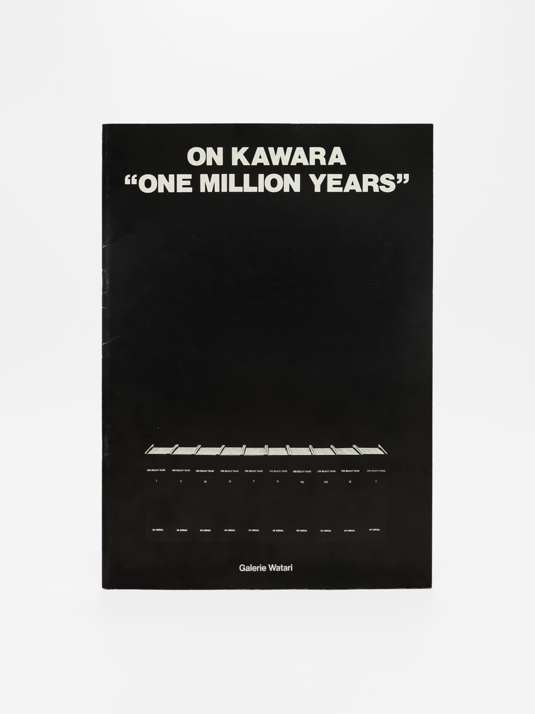 On Kawara, "One Million Years"
