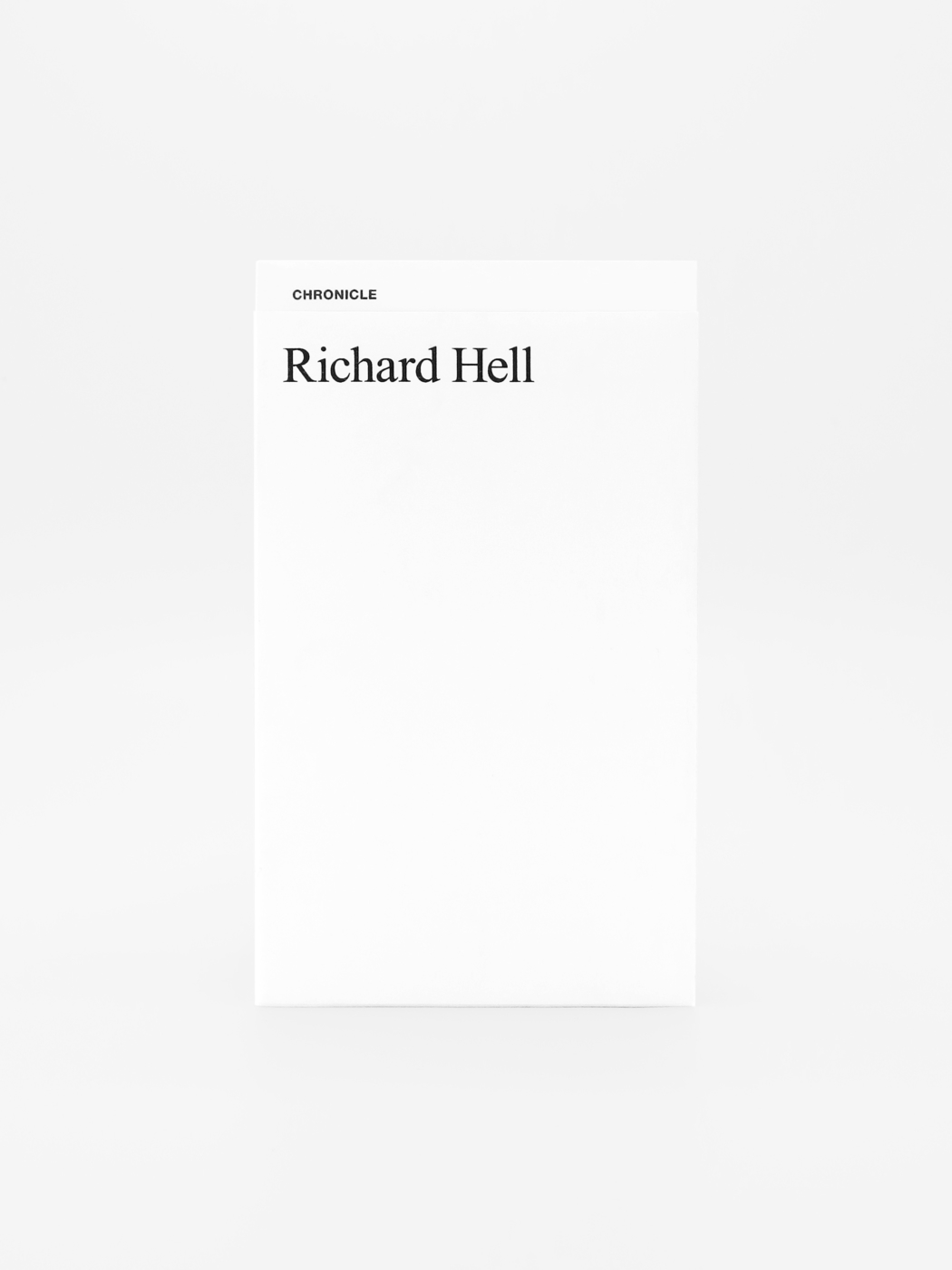 Richard Hell, Chronicle