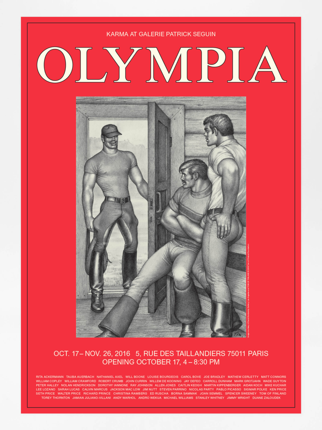 Olympia Poster (Tom of Finland)