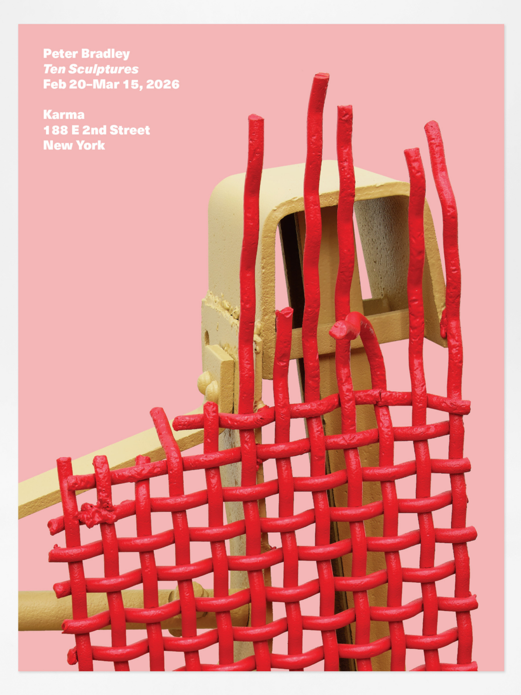 Peter Bradley, Ten Sculptures Poster