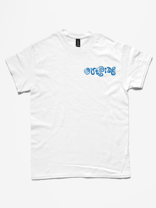 Outside T-Shirt, Blue