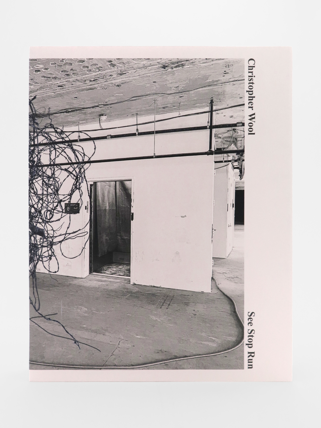 Christopher Wool, See Stop Run